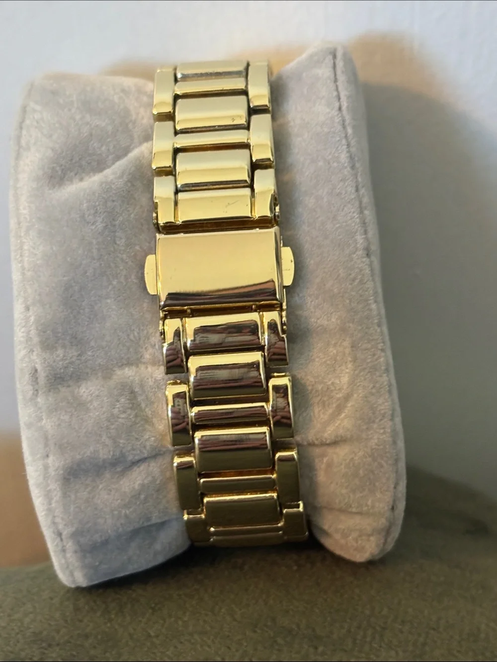 Gold Crystal-Accent Women's Watch